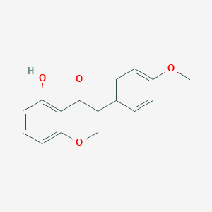 molecular formula C16H12O4 B155450 百合苷 CAS No. 133086-79-0