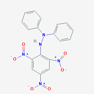 molecular formula C18H13N5O6 B155456 1,1-二苯基-2-苦味酸肼 CAS No. 1707-75-1