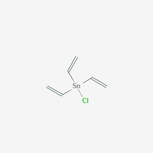 molecular formula C6H9ClSn B155458 Stannane, chlorotriethenyl- CAS No. 10008-90-9