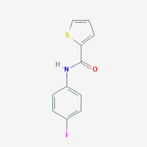 molecular formula C11H8INOS B155465 N-(4-iodophenyl)thiophene-2-carboxamide CAS No. 136340-97-1