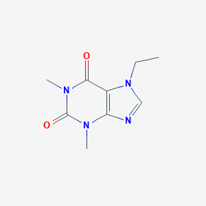 molecular formula C9H12N4O2 B015548 7-乙基茶碱 CAS No. 23043-88-1