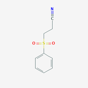 B155493 3-(Phenylsulphonyl)propiononitrile CAS No. 10154-75-3