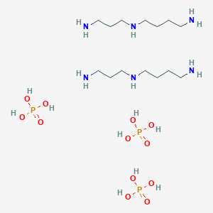 B155504 N'-(3-aminopropyl)butane-1,4-diamine;phosphoric acid CAS No. 1945-32-0
