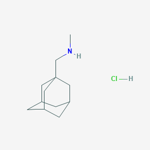 molecular formula C12H22ClN B155508 [(金刚烷-1-基)甲基](甲基)胺盐酸盐 CAS No. 1773-99-5