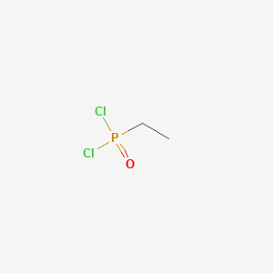 molecular formula C2H5Cl2OP B015551 Ethylphosphonic dichloride CAS No. 1066-50-8