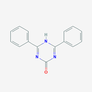 molecular formula C15H11N3O B155523 4,6-二苯基-1,3,5-三嗪-2-醇 CAS No. 1917-44-8