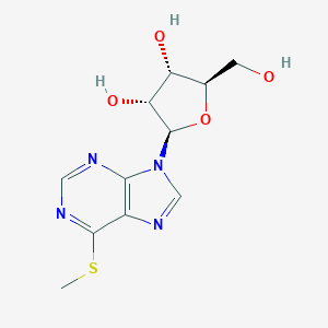 molecular formula C11H14N4O4S B015553 6-甲基巯基嘌呤核糖苷 CAS No. 342-69-8