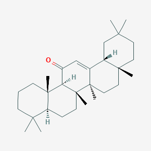 (4Ar,6aR,6aS,6bR,8aS,12aS,14bR)-2,2,4a,6a,6b,9,9,12a-octamethyl-3,4,5,6,6a,7,8,8a,10,11,12,14b-dodecahydro-1H-picen-13-one