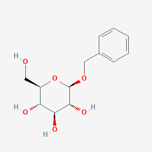 molecular formula C₁₃H₁₈O₆ B015556 Benzyl beta-d-glucopyranoside CAS No. 4304-12-5
