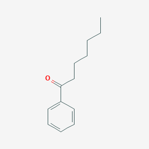 molecular formula C13H18O B155562 庚基苯酮 CAS No. 1671-75-6