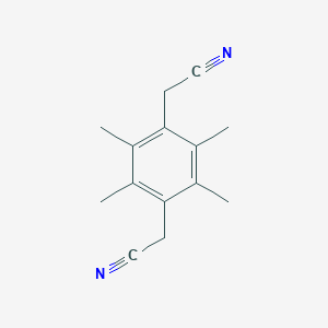 molecular formula C14H16N2 B155605 1,4-苯二甲腈，2,3,5,6-四甲基- CAS No. 1675-71-4