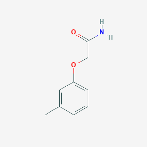 B155625 2-(3-Methylphenoxy)acetamide CAS No. 10017-53-5