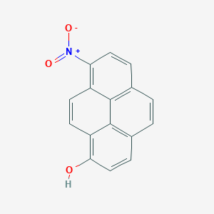 B155643 1-Nitropyrene-8-ol CAS No. 1732-29-2