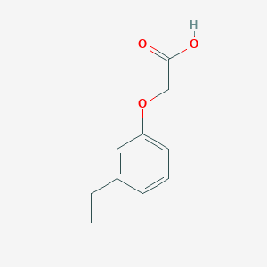 molecular formula C10H12O3 B155677 2-(3-Ethylphenoxy)acetic acid CAS No. 1878-51-9