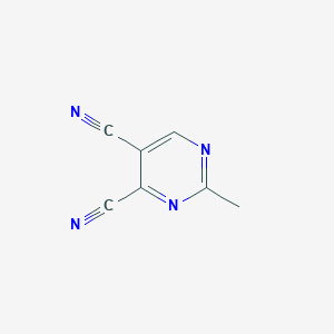 B155682 2-Methylpyrimidine-4,5-dicarbonitrile CAS No. 1860-97-5