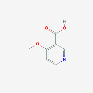 molecular formula C7H7NO3 B155724 4-甲氧基烟酸 CAS No. 10177-31-8
