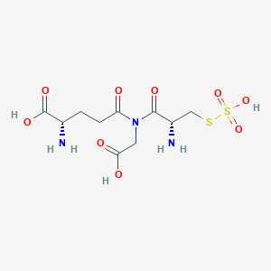 molecular formula C10H17N3O9S2 B155742 Glutathione sulfonate CAS No. 1637-70-3