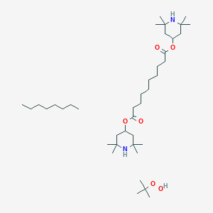 molecular formula C44H84N2O6 B155743 双(1-辛氧基-2,2,6,6-四甲基-4-哌啶基)癸二酸酯 CAS No. 129757-67-1