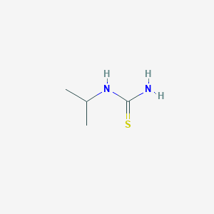 molecular formula C4H10N2S B155745 1-异丙基-2-硫脲 CAS No. 1719-76-2