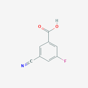 molecular formula C8H4FNO2 B155757 3-氰基-5-氟苯甲酸 CAS No. 327056-74-6