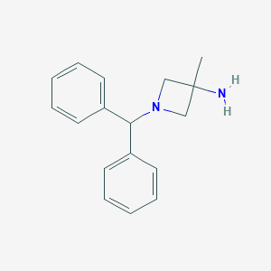 molecular formula C17H20N2 B155769 1-苯甲酰基-3-甲基氮杂环丁烷-3-胺 CAS No. 133891-52-8