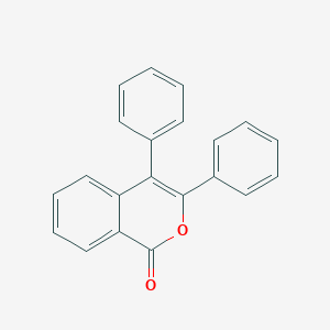molecular formula C21H14O2 B155778 3,4-Diphenylisochromen-1-one CAS No. 1684-07-7