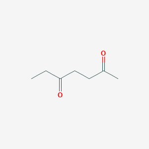 molecular formula C7H12O2 B155839 2,5-庚二酮 CAS No. 1703-51-1