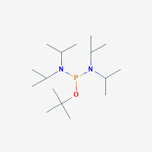 molecular formula C16H37N2OP B155846 叔丁基四异丙基亚磷酸二酰胺 CAS No. 137348-88-0