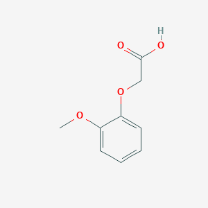 molecular formula C9H10O4 B155855 (2-Methoxyphenoxy)acetic acid CAS No. 1878-85-9