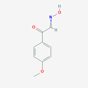 molecular formula C9H9NO3 B155861 2-羟基亚胺-1-(4-甲氧基苯基)乙酮 CAS No. 1823-76-3