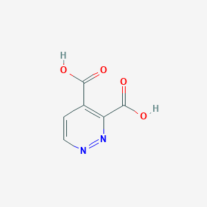 B155891 Pyridazine-3,4-dicarboxylic acid CAS No. 129116-97-8