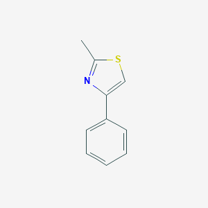 molecular formula C10H9NS B155899 2-甲基-4-苯并噻唑 CAS No. 1826-16-0