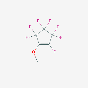 B155907 Cyclopentene, 1-methoxyheptafluoro- CAS No. 1759-60-0