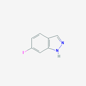 molecular formula C7H5IN2 B155929 6-碘-1H-吲唑 CAS No. 261953-36-0