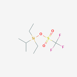 B155940 Trifluoromethanesulfonic Acid Diethylisopropylsilyl Ester CAS No. 126889-55-2