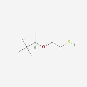 B155951 2-(beta-Mercaptoethoxy)-3,3-dimethylbutane CAS No. 10160-73-3