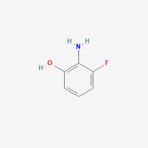 molecular formula C6H6FNO B155953 2-氨基-3-氟苯酚 CAS No. 53981-23-0
