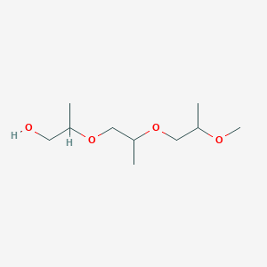 molecular formula C10H22O4 B155963 1-丙醇，2-[2-(2-甲氧基丙氧基)丙氧基]- CAS No. 25498-49-1