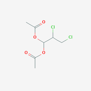 B156015 1,1-Diacetoxy-2,3-dichloropropane CAS No. 10140-75-7