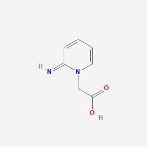 B156030 (2-Imino-2H-pyridin-1-yl)-acetic acid CAS No. 126202-06-0
