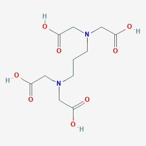 molecular formula C11H18N2O8 B156047 三亚乙基二胺四乙酸 CAS No. 1939-36-2