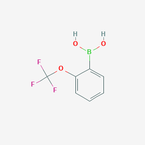 molecular formula C7H6BF3O3 B156052 2-(三氟甲氧基)苯硼酸 CAS No. 175676-65-0