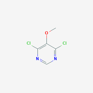 molecular formula C5H4Cl2N2O B156074 4,6-Dicloro-5-metoxipirimidina CAS No. 5018-38-2