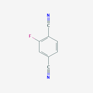 molecular formula C8H3FN2 B156083 2-氟对苯二甲腈 CAS No. 1897-53-6
