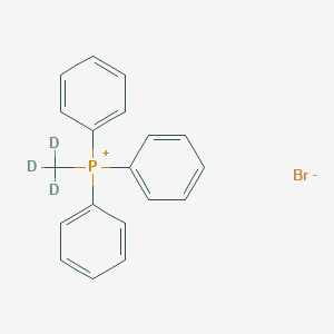 molecular formula C19H18BrP B156084 （2H3）甲基三苯基溴化鏻 CAS No. 1787-44-6
