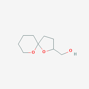 molecular formula C9H16O3 B156086 1,6-Dioxaspiro[4.5]decan-2-ilmetanol CAS No. 83015-88-7