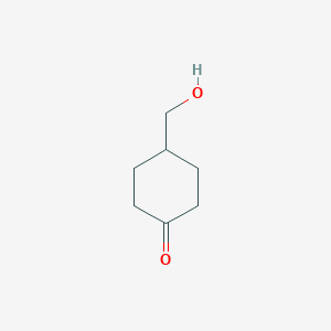 molecular formula C7H12O2 B156097 4-(羟甲基)环己酮 CAS No. 38580-68-6