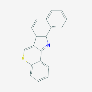 molecular formula C19H11NS B156110 苯并[g][1]苯并噻吩并[4,3-b]吲哚 CAS No. 10023-23-1