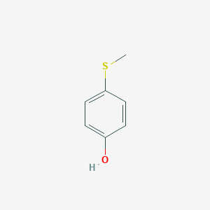 molecular formula C7H8OS B156131 4-(甲硫基)苯酚 CAS No. 1073-72-9