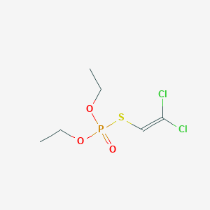 Phosphorothioic acid, S-(2,2-dichlorovinyl) O,O-diethyl ester